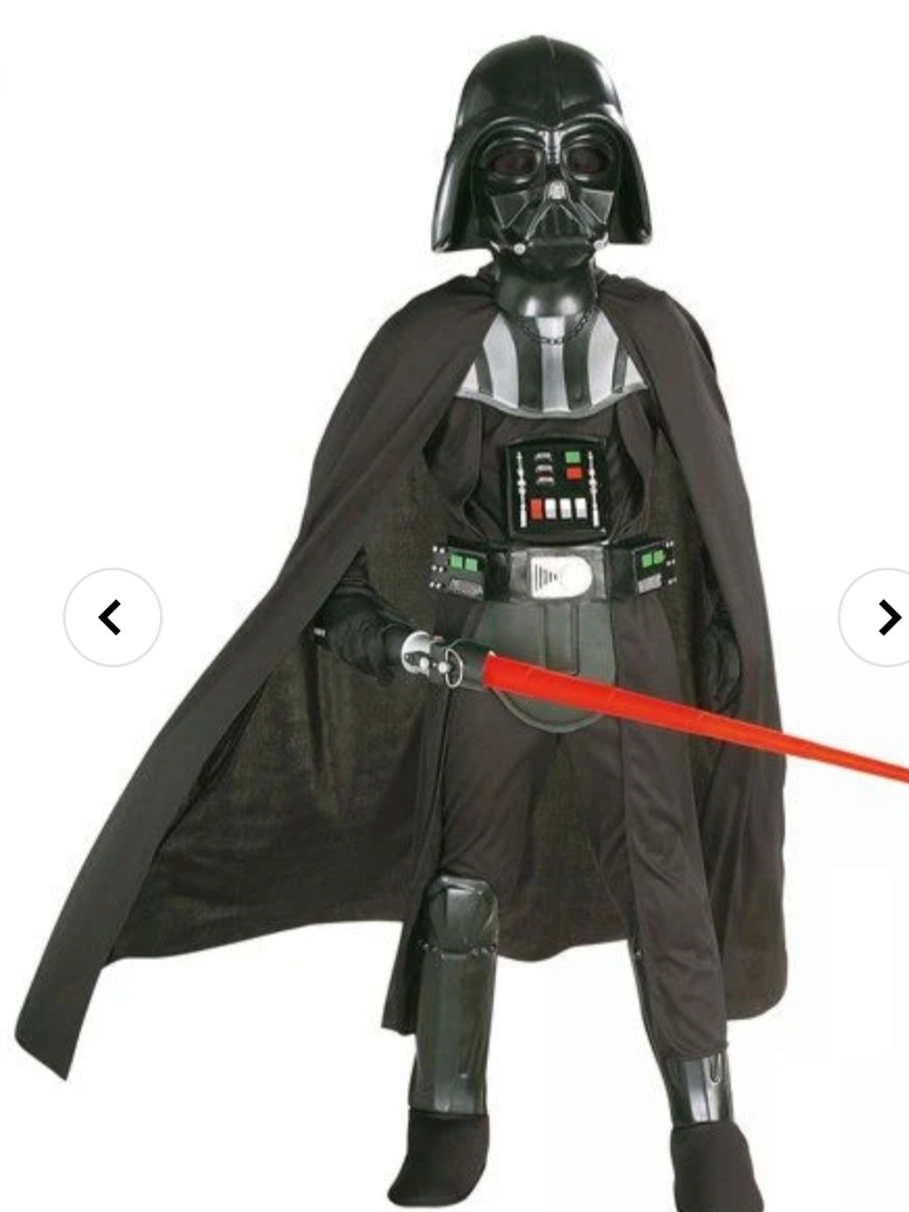 Disney Store Star Wars DARTH VADER Voice Changer Helmet Star Wars Deluxe Darth V